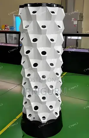 Green Plant Hydroponic Tower