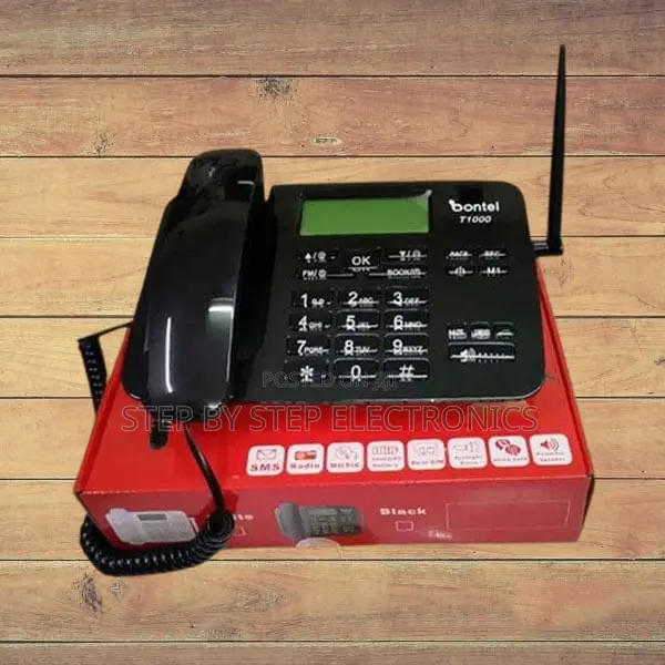 Inbuilt Battery Bontel Sim GSM Wireless Desktop Phone