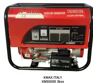 Kmax Italy Gasoline Generator Key Start Petrol Driven