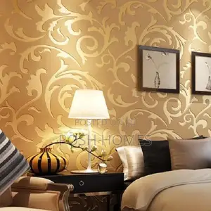 Quality Floral Gold Wallpapers