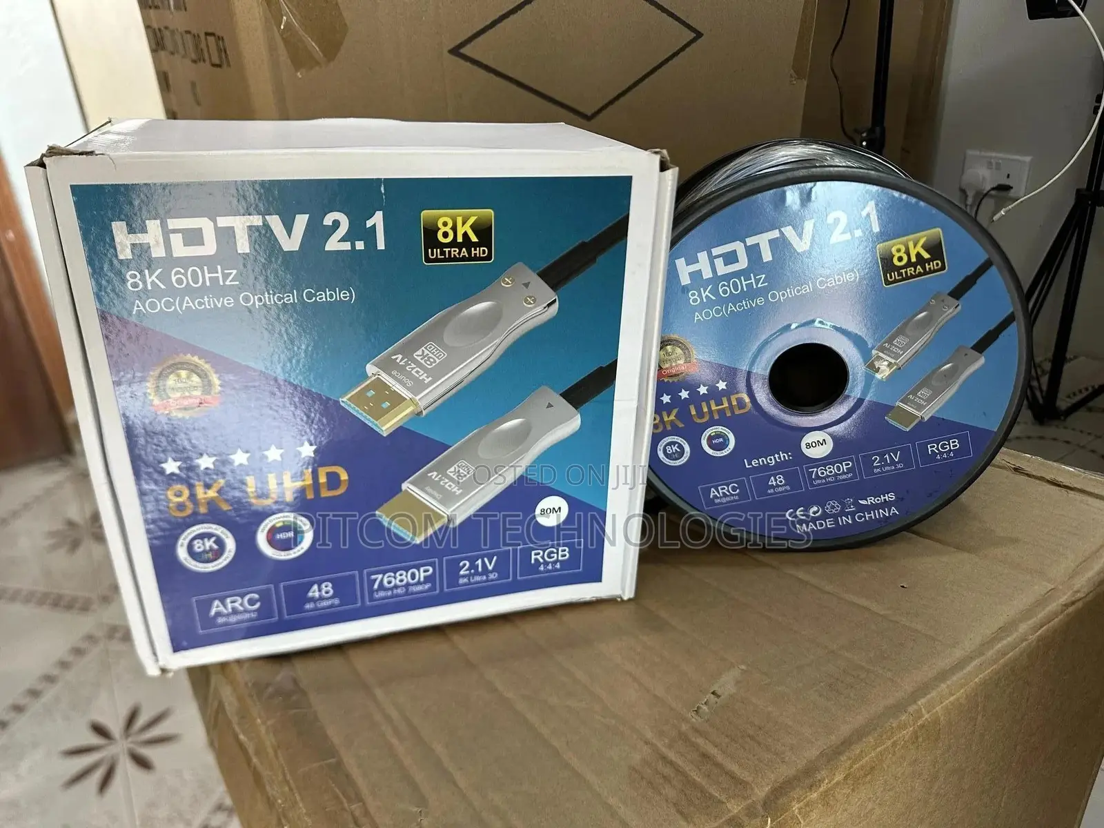 Hdmi (Active Optical Cable) 80 Meters