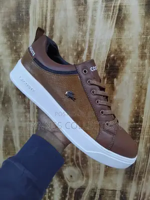 Leather Lacoste Casual Shoes