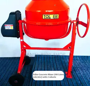Toller Concrete Mixer 200 Litres (Electric) With 2 Wheels