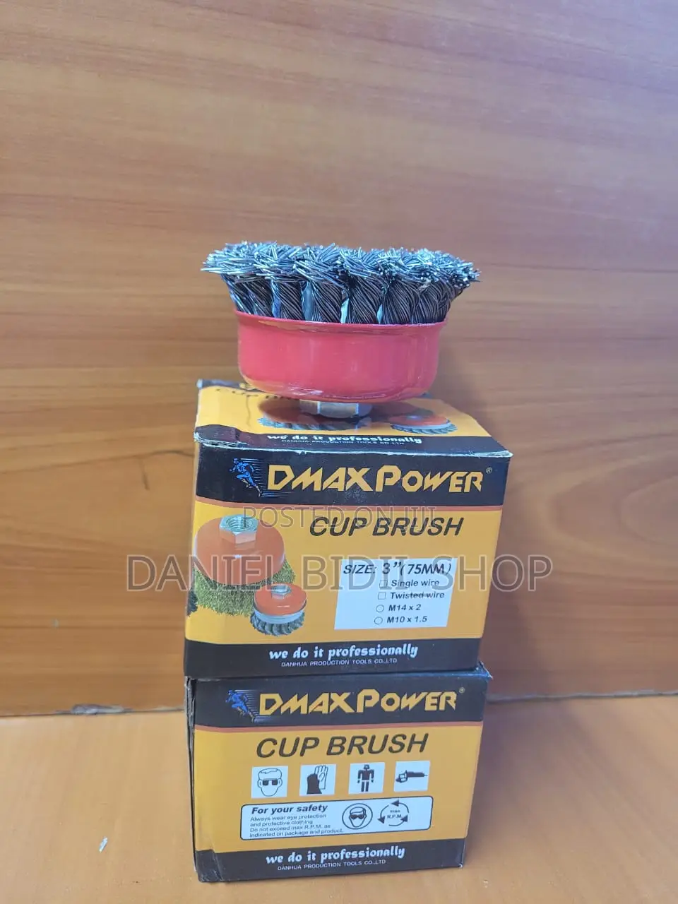 3" Twisted Cup Brush