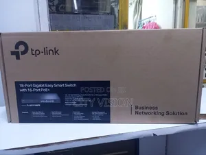Tp-Link (Tl-Sg1218mpe) 18-Port-Poe Gigabit Smart Switch !^°