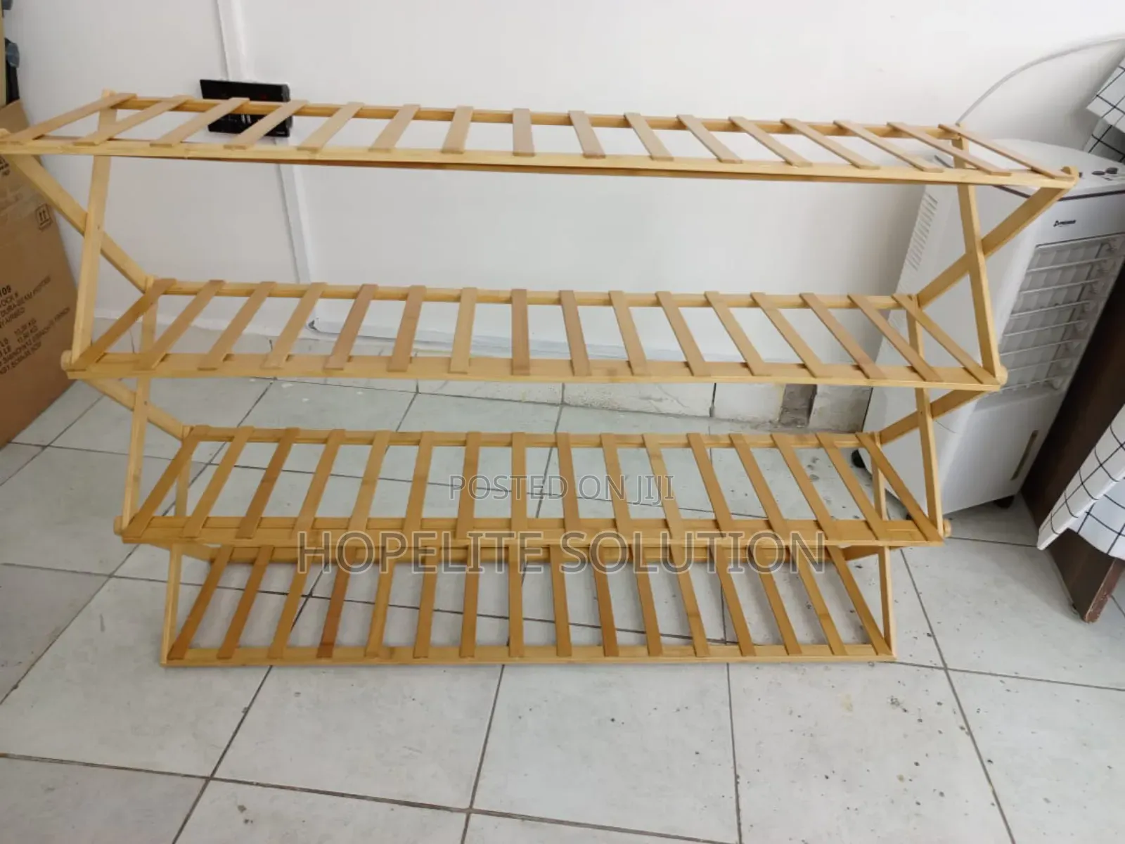 Bamboo Shoe Rack Stand