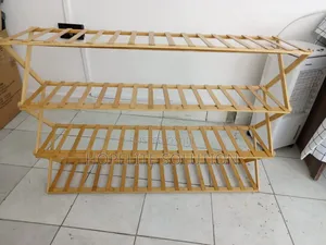 Bamboo Shoe Rack Stand