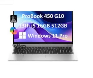 New Laptop HP Probook 450 16GB Intel Core i5 SSD 512GB