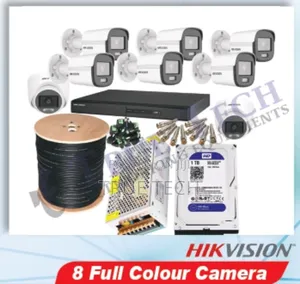 CCTV Cameras Installation 8 Smart Hybrid Hikvision Package