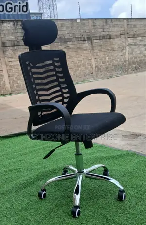 Office Chair - Office Chair With Mesh Headrest