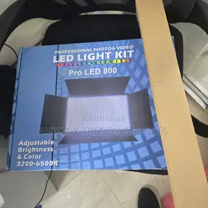 U800 Led Light Kit – 3200k–6500k For Photo & Video