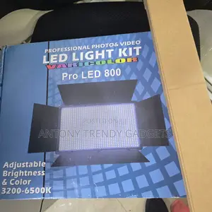 U800 Led Light Kit With Stand – Adjustable Color Range