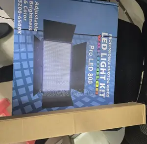 U800 Led Studio Kit – With Tripod Color Control