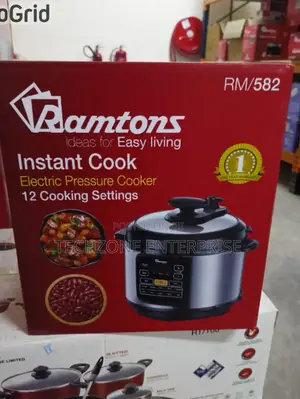 Ramtons Rm582 6 Litres Electric Pressure Cooker 1100w ;