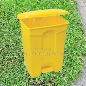 Large Ample Capacity 30l Litres Plastic Foot Pedal Waste Bin