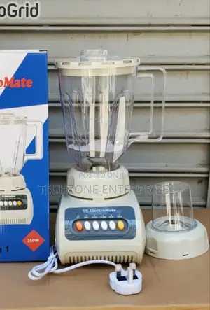 Electromate 2 in 1 Blender With 350 Watts ;
