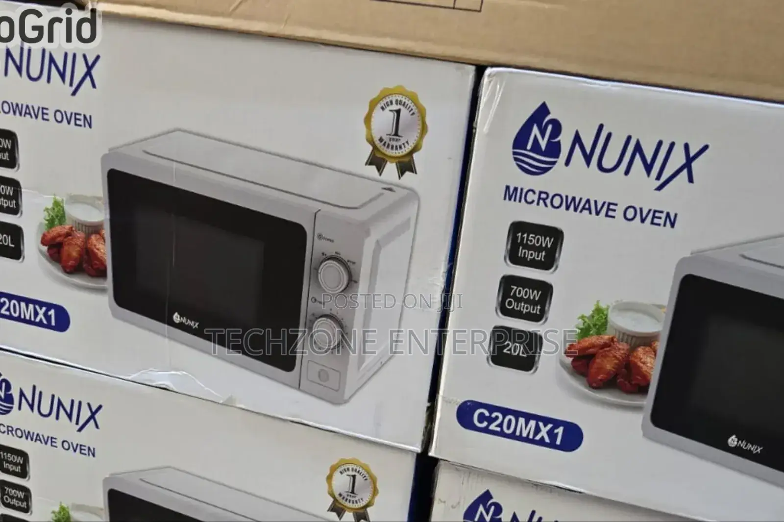 Nunix (C20mx1) 20 Litres Manual Setting Microwave Oven !