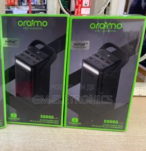 50000mah Anifast 22.5w Powerbank With 4 Output Ports.