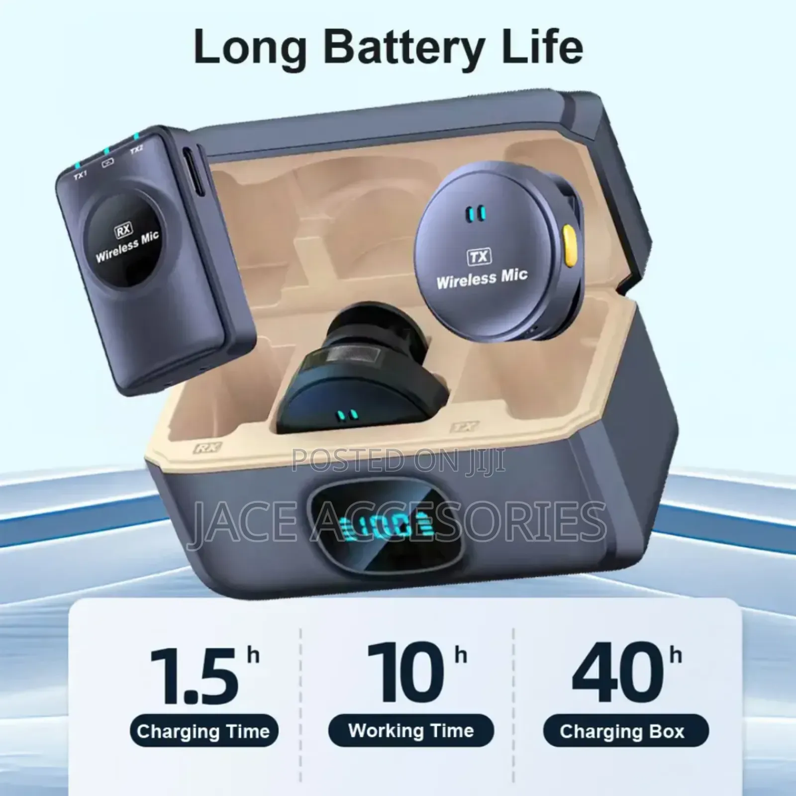 Wireless Coin Microphone Interview