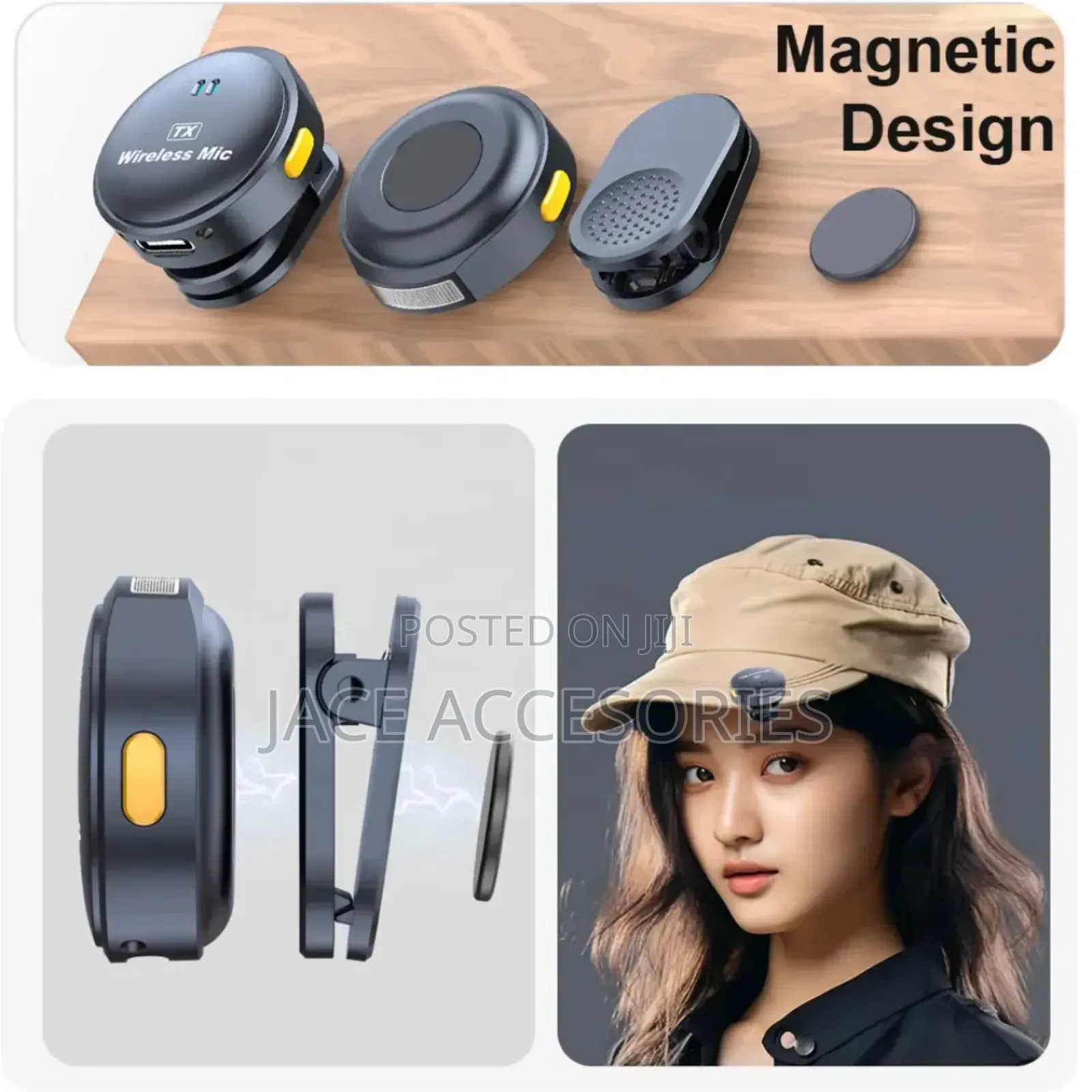 Wireless Coin Microphone Interview