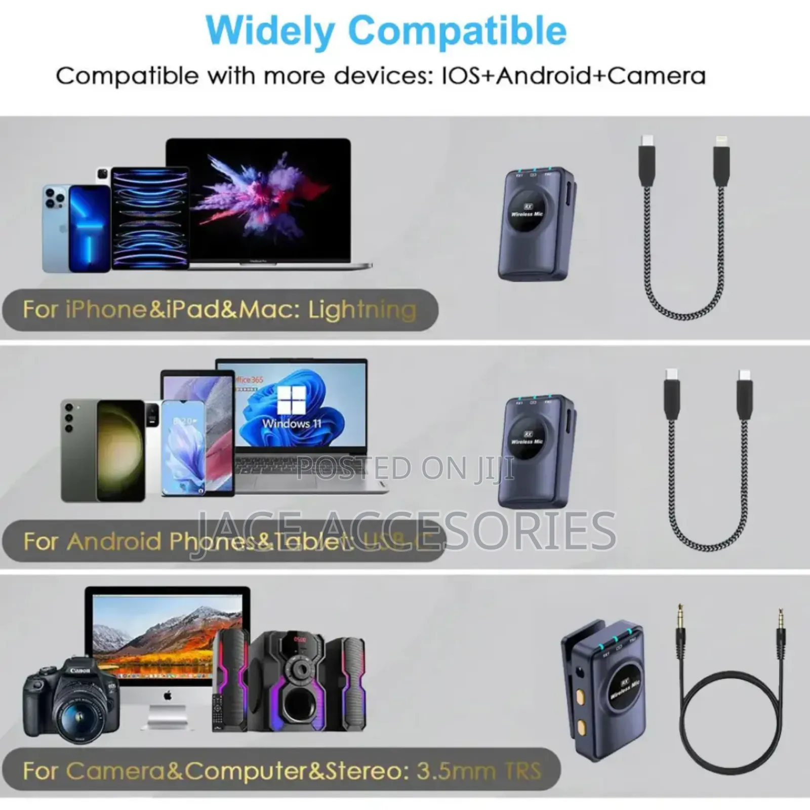 Wireless Coin Microphone Interview