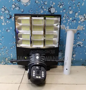 *New 2025 Solar Street Light + Dual Lens 4g Camera