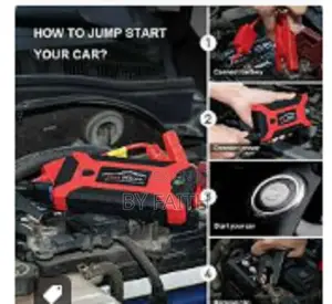 High Power 12v to 19v Car Jump Starter With Air Compressor