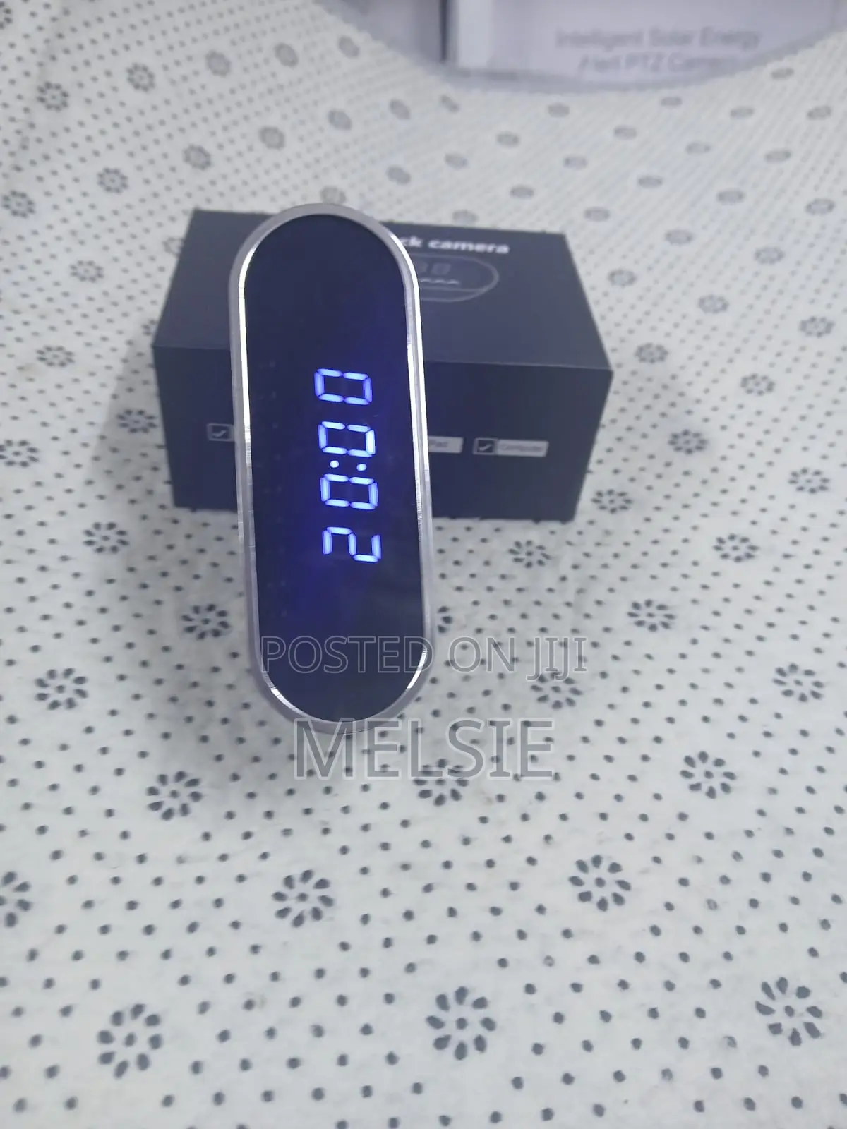 On Table Clock Spy Camera