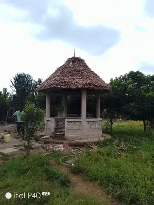 Modern Makuti Huts for Resting