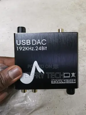Digital to Analog Audio Converter, 192khz With Volume Contro