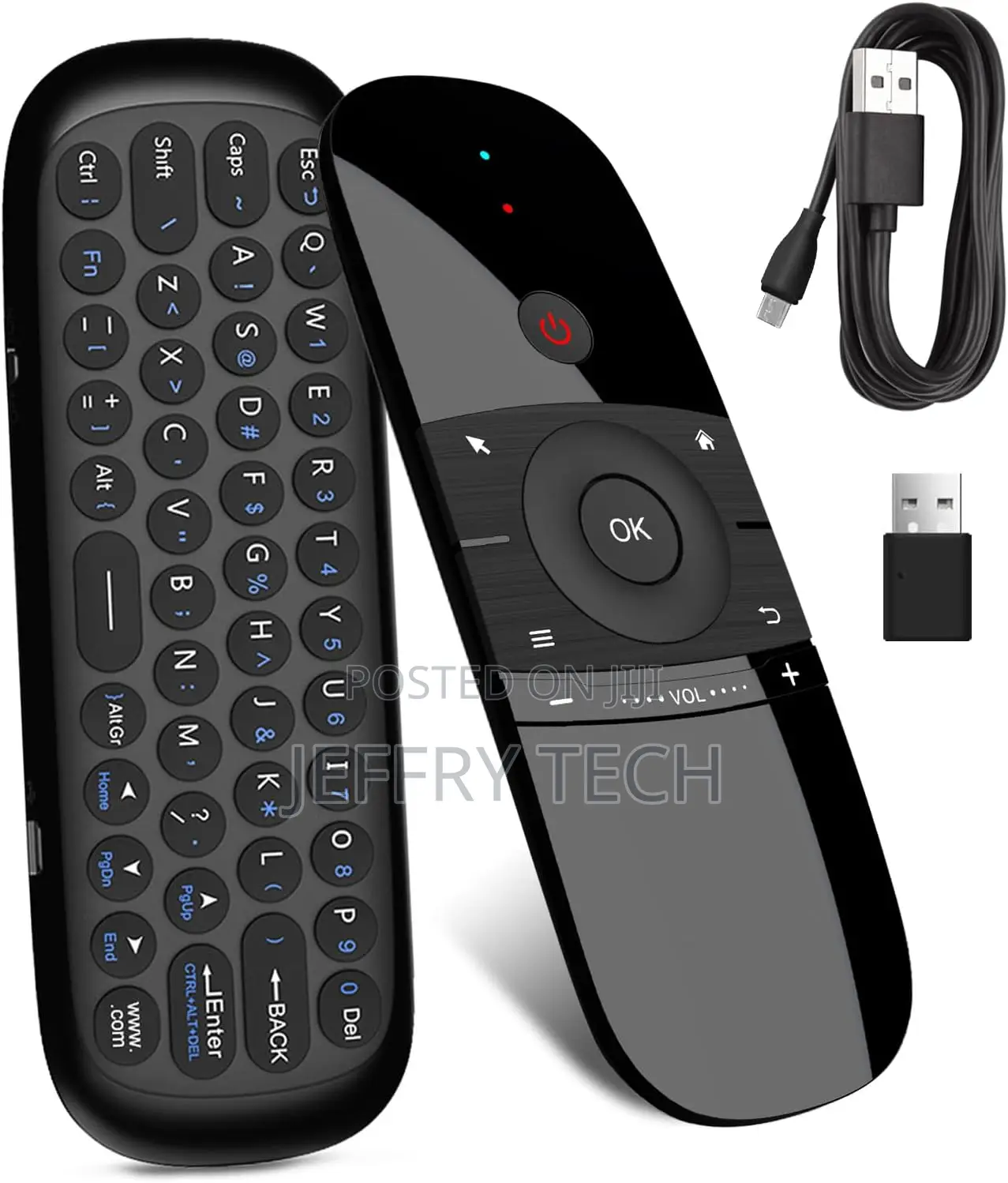 Air Mouse Remote, 4 in 1 Wireless Keyboard Fly Mouse, Univer
