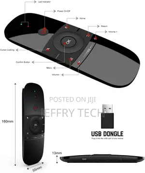 Air Mouse Remote, 4 in 1 Wireless Keyboard Fly Mouse, Univer
