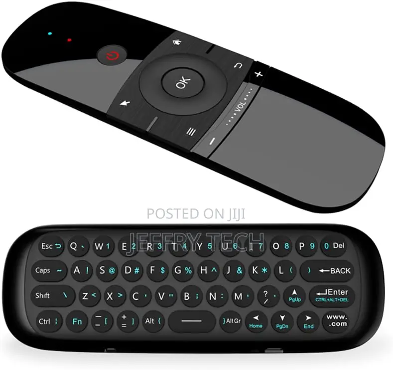Air Mouse Remote Control With Ir Learning Function, 2.4g Air