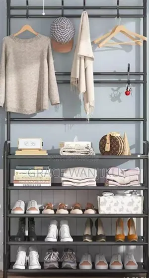 High Strong Metallic 5 Layermultipurpose Shoe Rack,