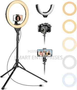 21'' Selfie Ring Light With Tripod Stand and Phone Holder Professional