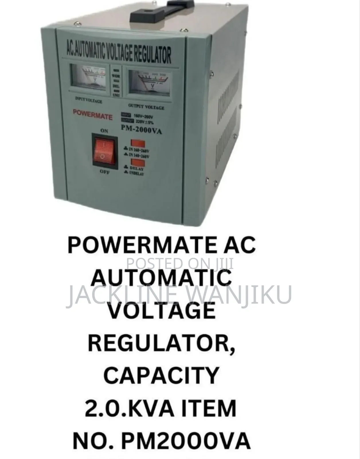 New 2kva Automatic Voltage Regulator/ Powermate Regulator 2