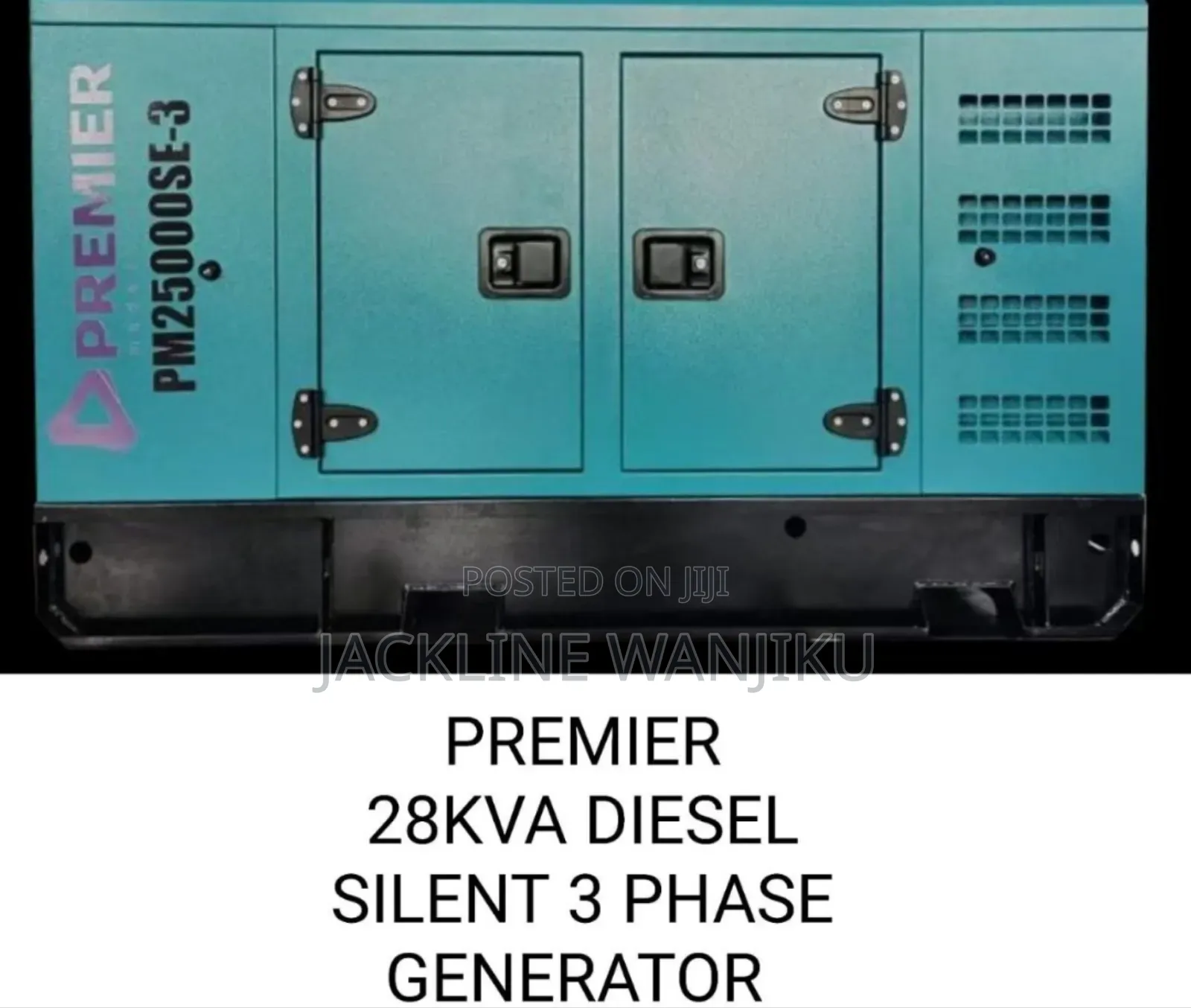 28kvasilent Generator Machine/Diesel 3 Phase Generator 28kva