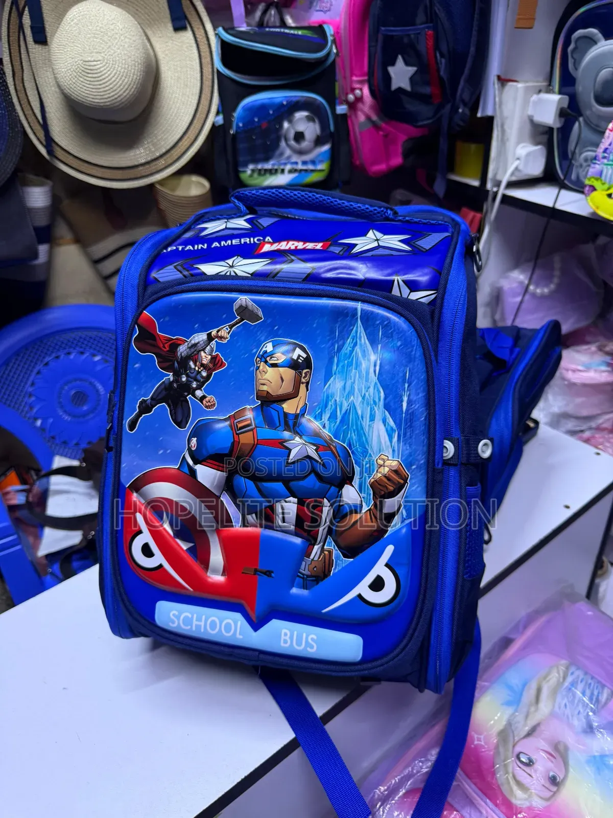 Cartoon Themed Box Bag