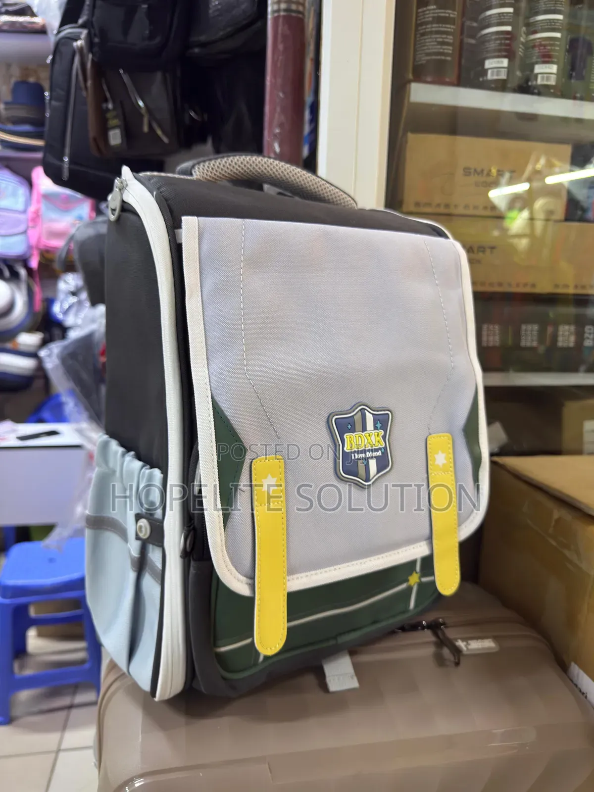 British Stylish Student Box Bag