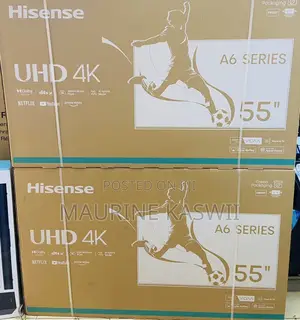 Hisense 55” Inch Uhd Vida 55 A6nken(2 Years )