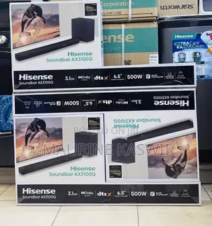 Hisense 500 W (2025 ) Sound Bar 3.1 Ch