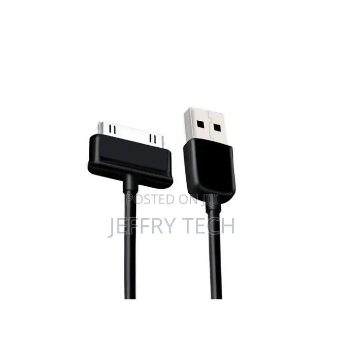 Dock Cable for Charging Samsung Galaxy Tab 2/3 Tablet Black