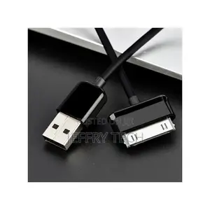 Dock Cable for Charging Samsung Galaxy Tab 2/3 Tablet Black