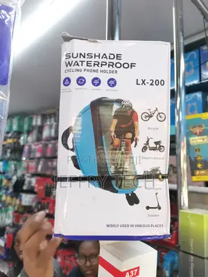 Lx-200 Sunshade Phone Holder Hp Motor Anti Air Handlebar Bik