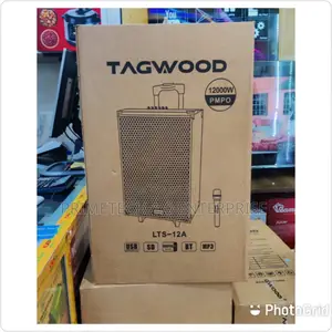 Tagwood 12 Inches Trolley Speaker