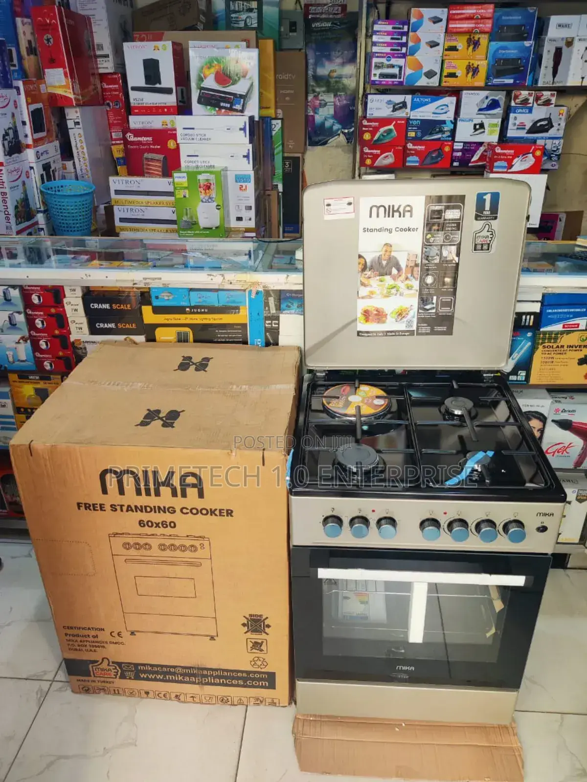 Mika 60cm*60cm 3 +1 Standing Cooker