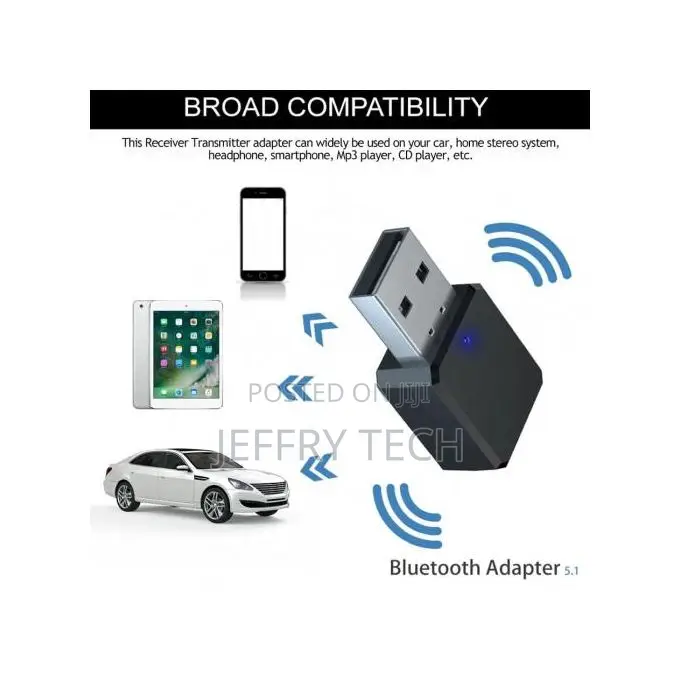 Bluetooth Stereo Audio Receiver With Wireless Usb Adapter
