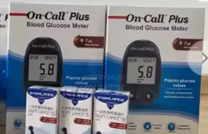 On Call Plus Blood Glucose Test Machine ; Complete Set Up