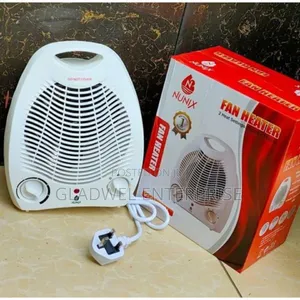 Nunix Fan Heater With 2heat Setting
