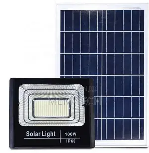 Solar Light 100w W Led Dusk to Dawn Solar Power Floodlight